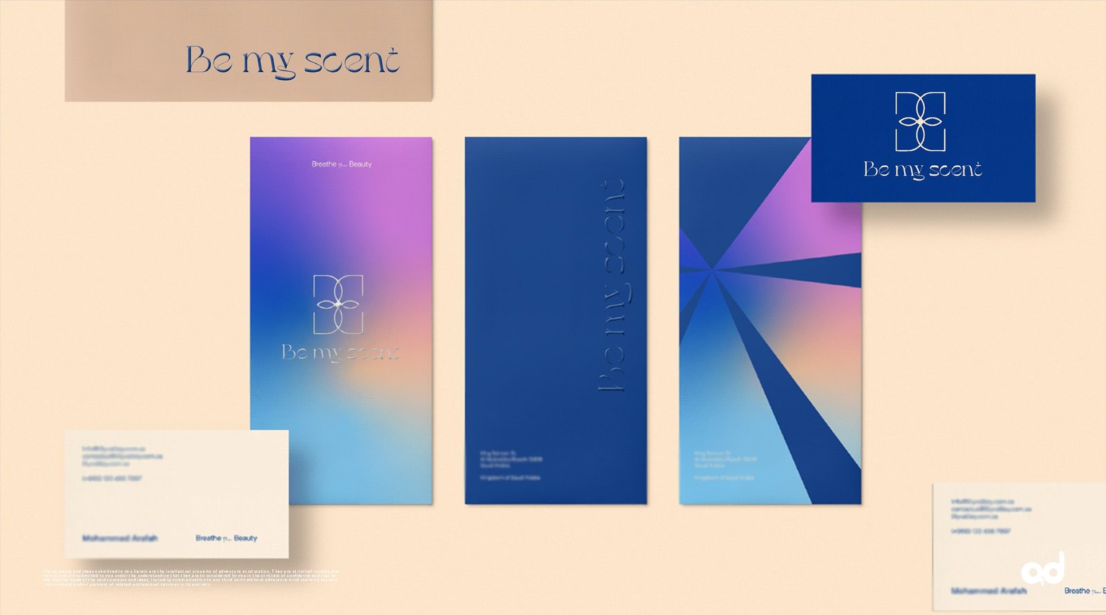 Be My Scent Typography