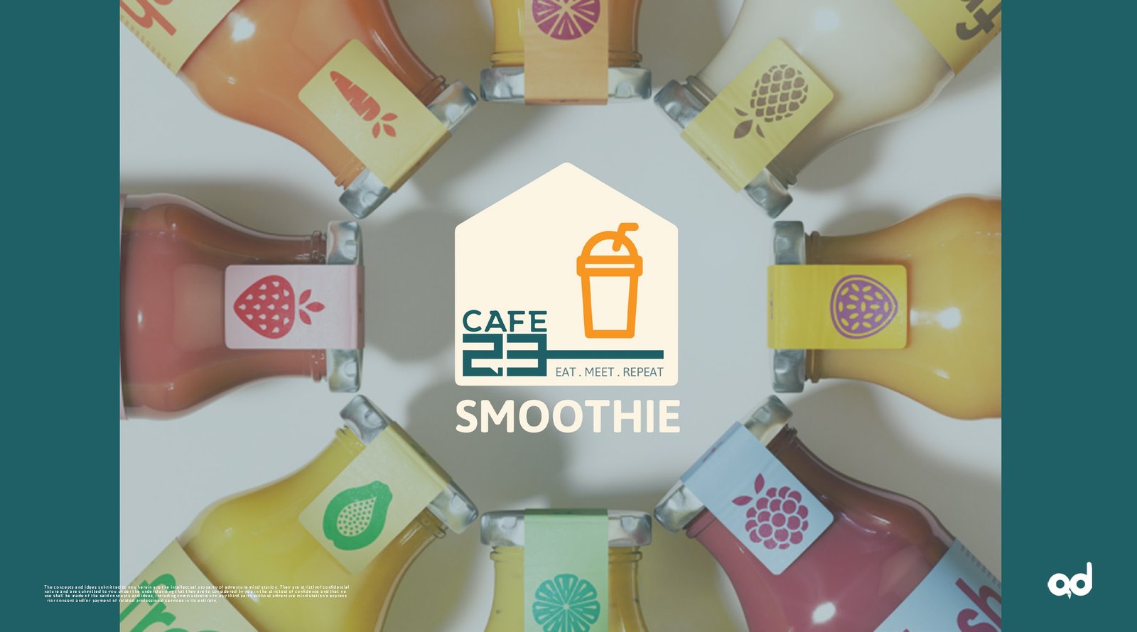 CAFE 23 Smoothie Bottle Tops