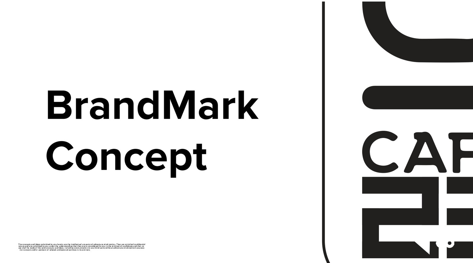 CAFE 23 BrandMark Concept