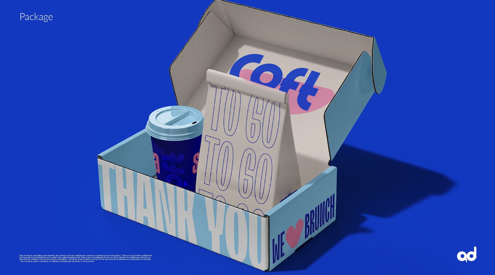 COFT Parcel Coffee Cup Carrier