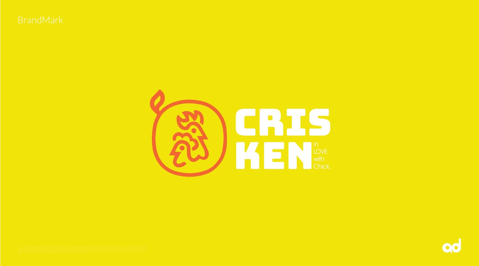 CRIS KEN Apron Typography