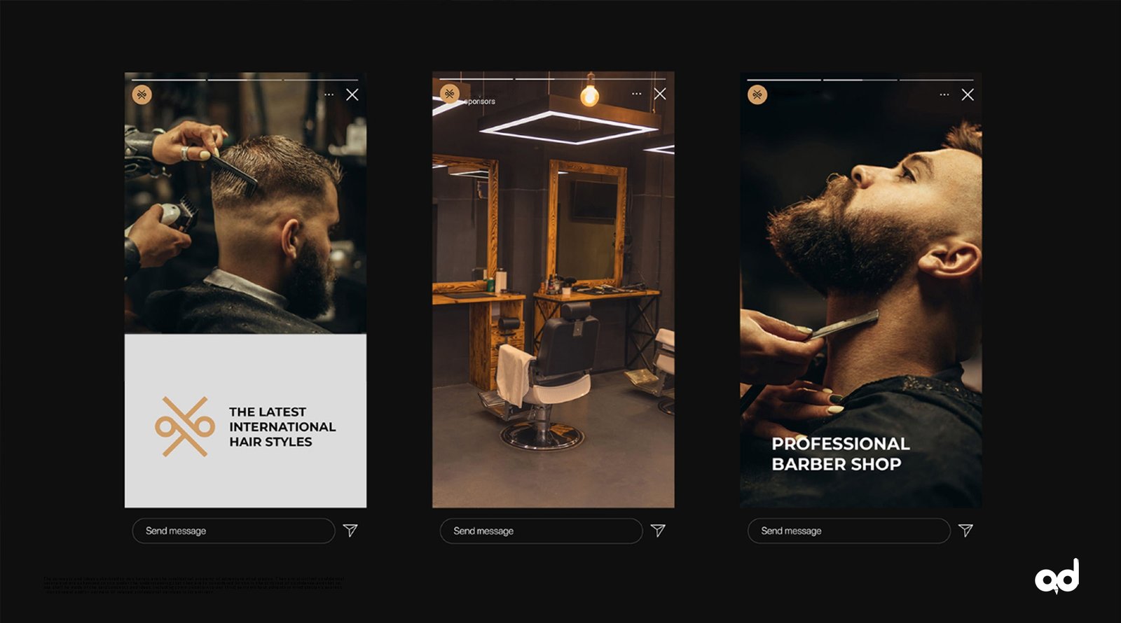 Le CASA Stylist Apron and Shave