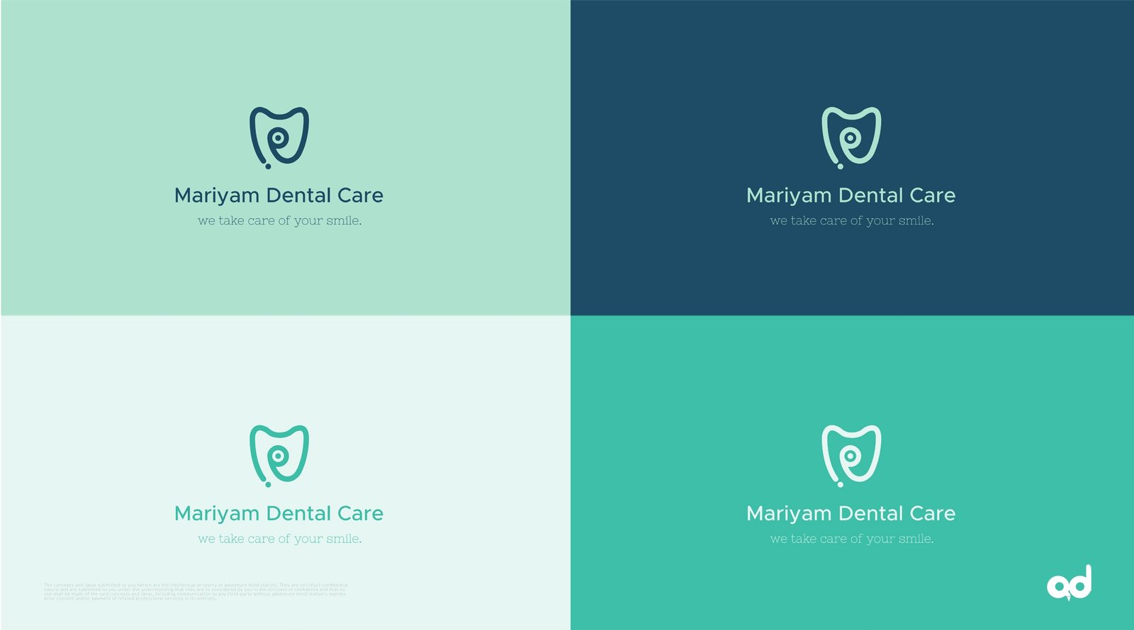 Mariyam Dental Care Color Palette