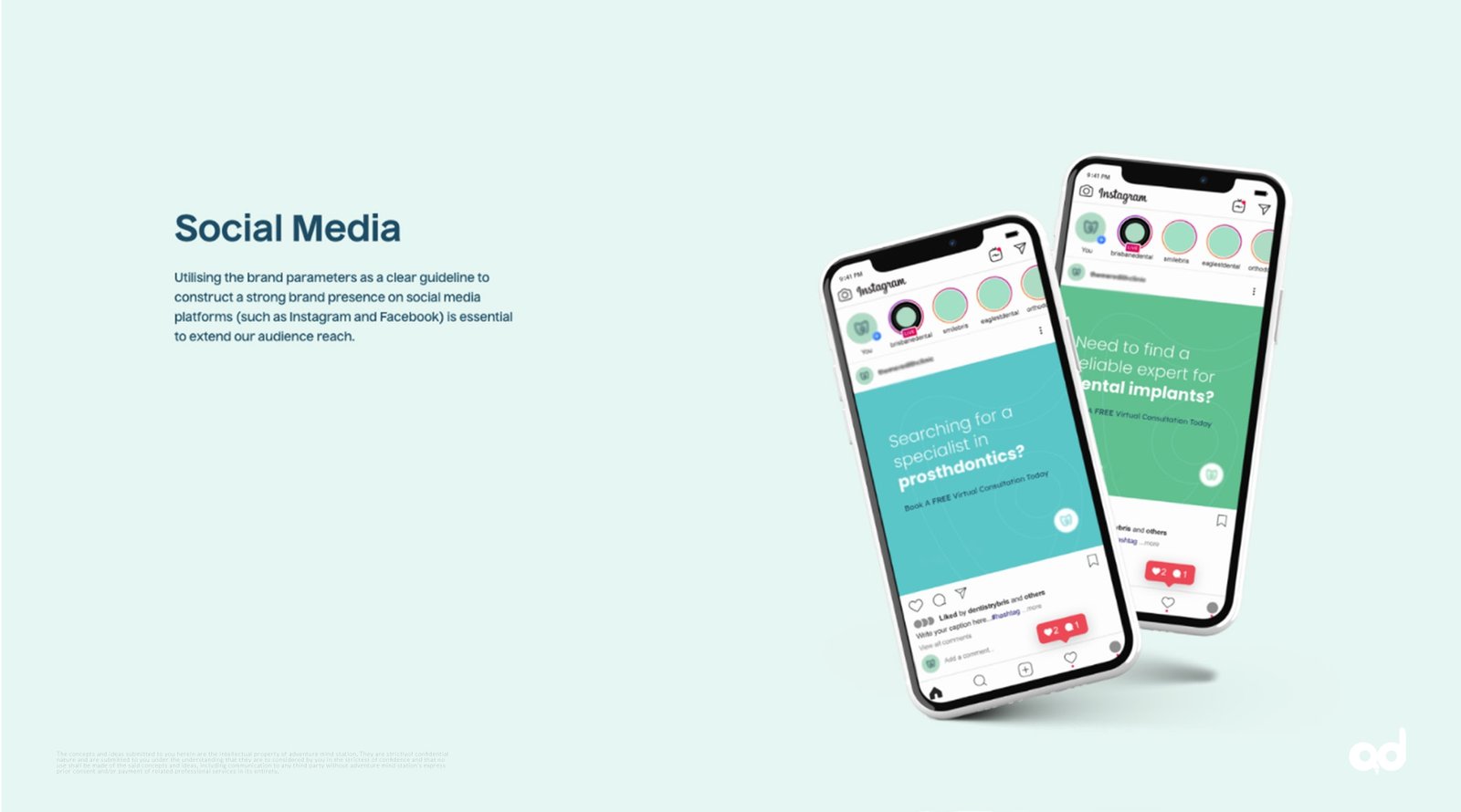 Mariyam Dental Care Print Collateral