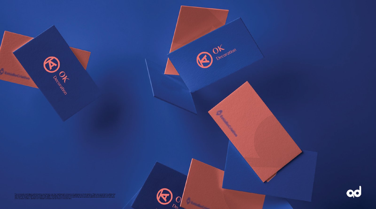 OK Decoration Business Cards