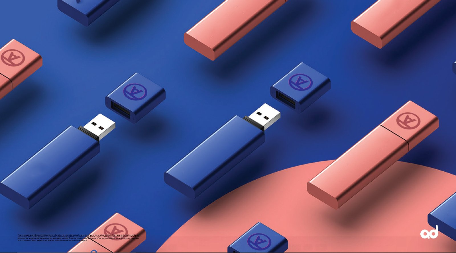 OK Decoration Notebook and Pen Mockup