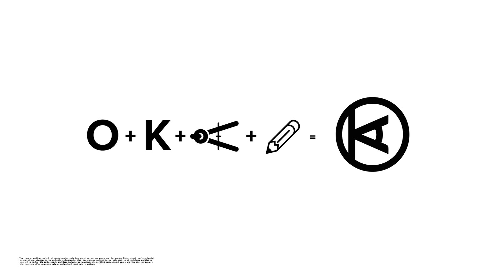 OK Decoration Logo Concept Formula